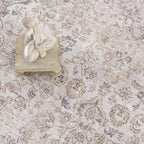 Cream Holi Washable Area Rug