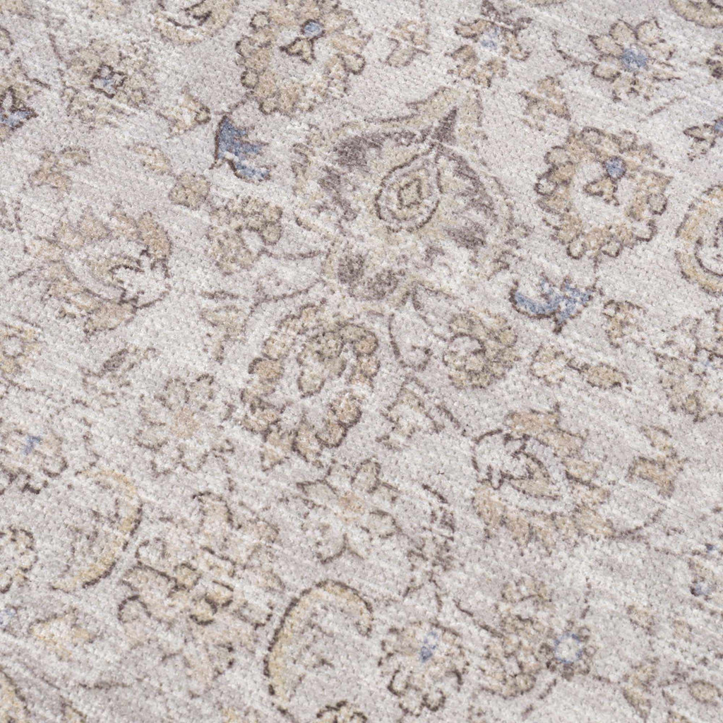 Cream Holi Washable Area Rug