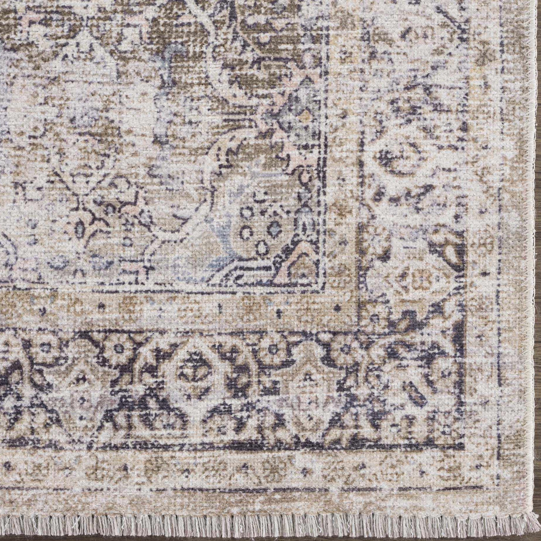 Olive Holi Washable Area Rug