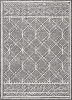 Diah Black & Bone Outdoor Area Rug