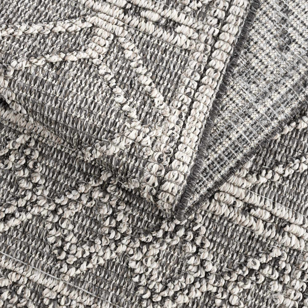 Diah Black & Bone Outdoor Area Rug