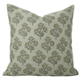 Handmade Pure Linen Pillow Cover - Floral