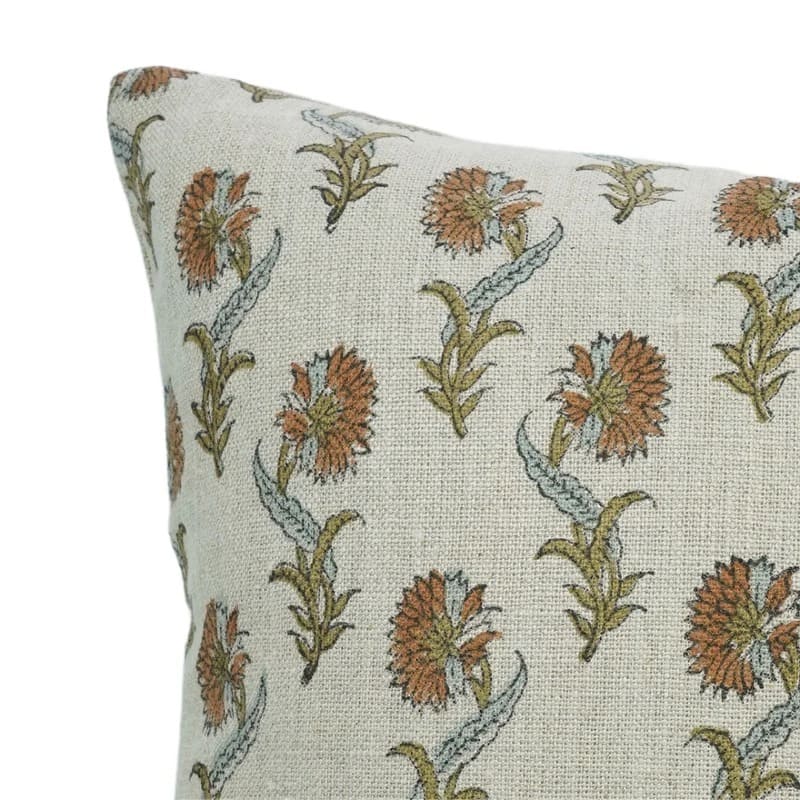 Handmade Premium Floral Pillow Cover - Daffodil