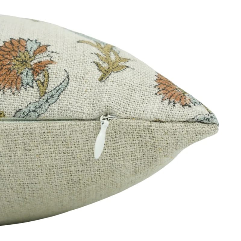 Handmade Premium Floral Pillow Cover - Daffodil
