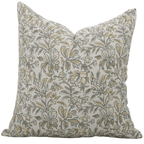 Block Print Soft Linen Pillow Cover