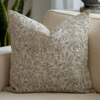 Block Print Soft Linen Pillow Cover