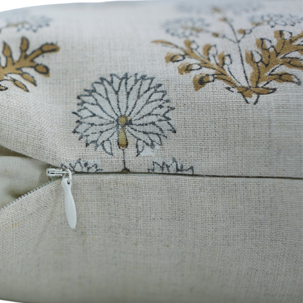 Handcrafted Pure Linen Cushion Cover