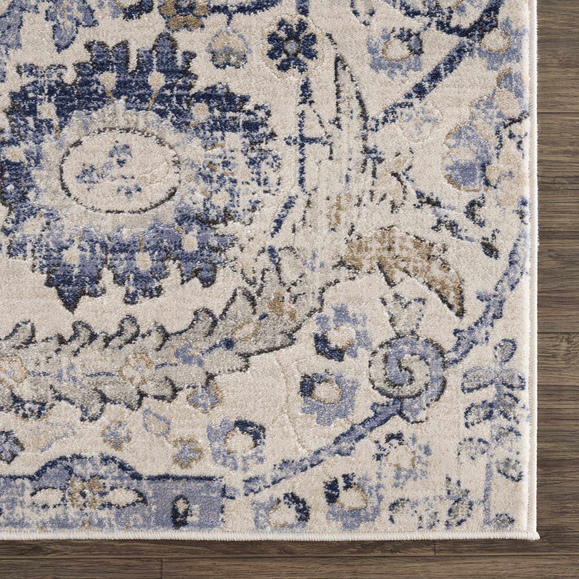 Georgiana Blue & Beige Oushak Rug