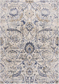 Georgiana Blue & Beige Oushak Rug