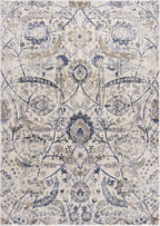 Georgiana Blue & Beige Oushak Rug