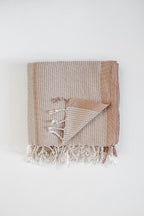 Caramel Tribeca Turkish Towel/Throw