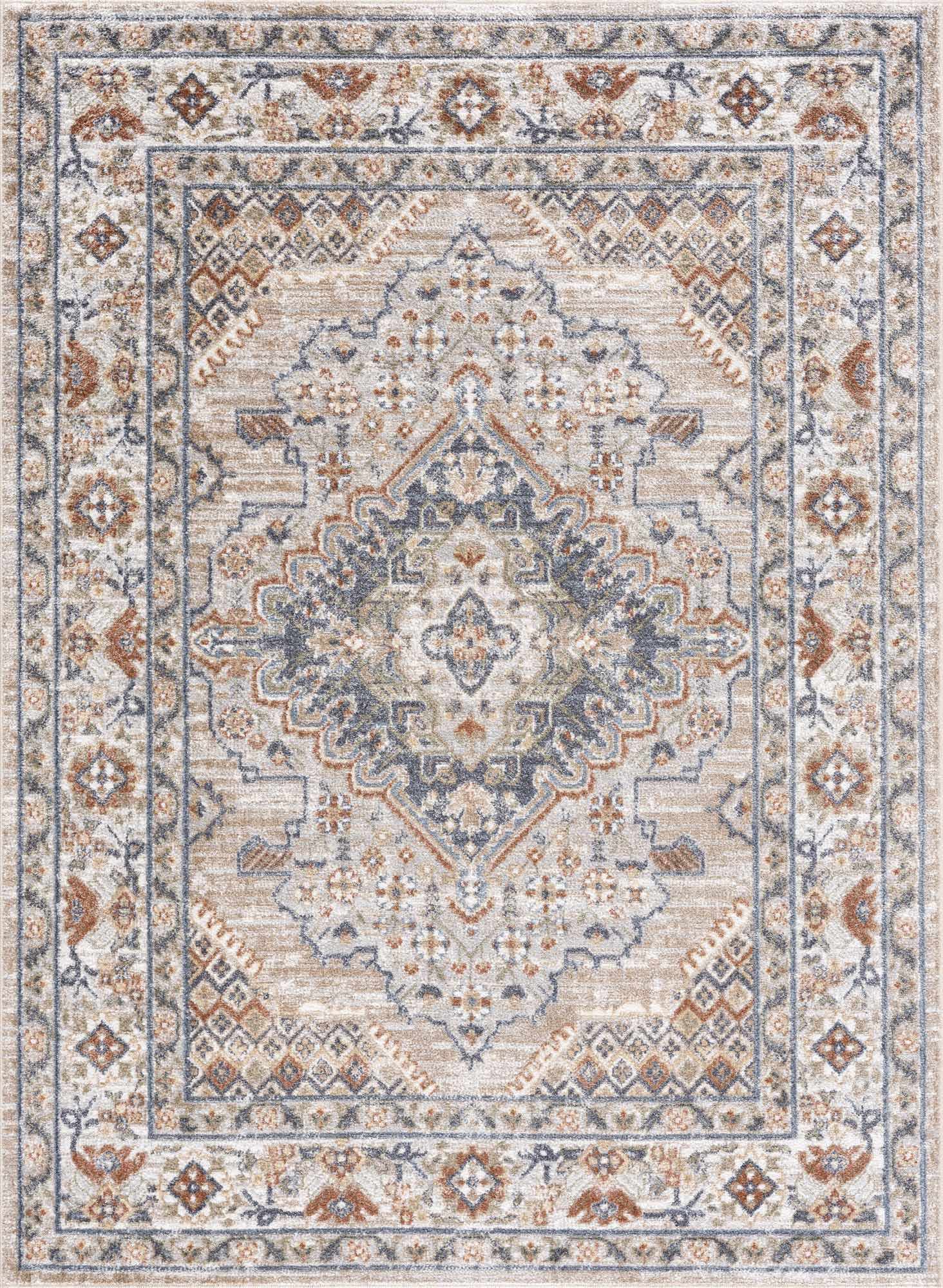 Erez Flat Pile Washable Rug - Promo
