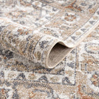 Beige Hiti Washable area rug