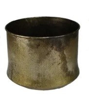 Old Brass Metal Planter