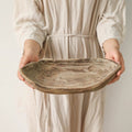 Retro Wooden Platter
