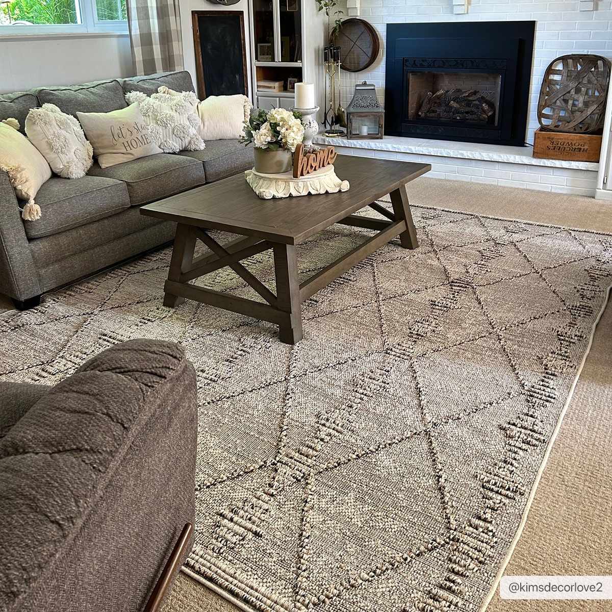 Nyla Bone Indoor & Outdoor Rug