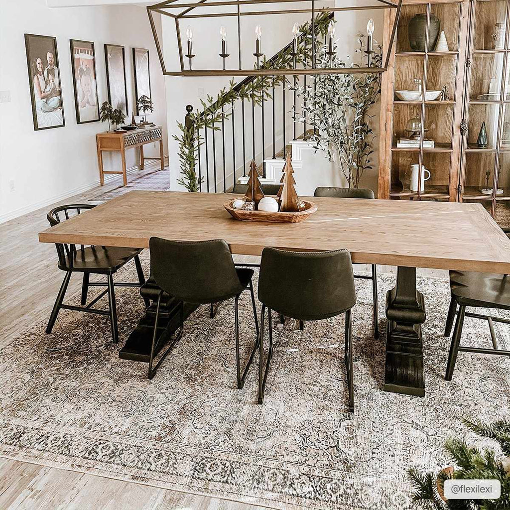 Olive Holi Washable Area Rug