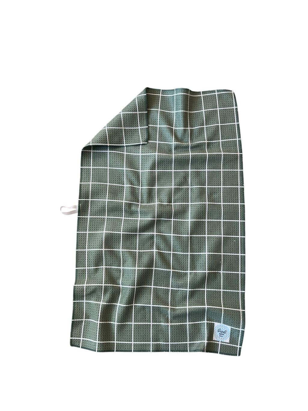 Green Grid - Kitchen Towel