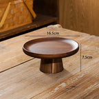 Acacia Wood Dome Cake Stand