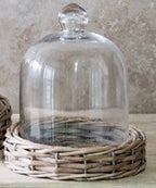 Willow Base Glass Cloche
