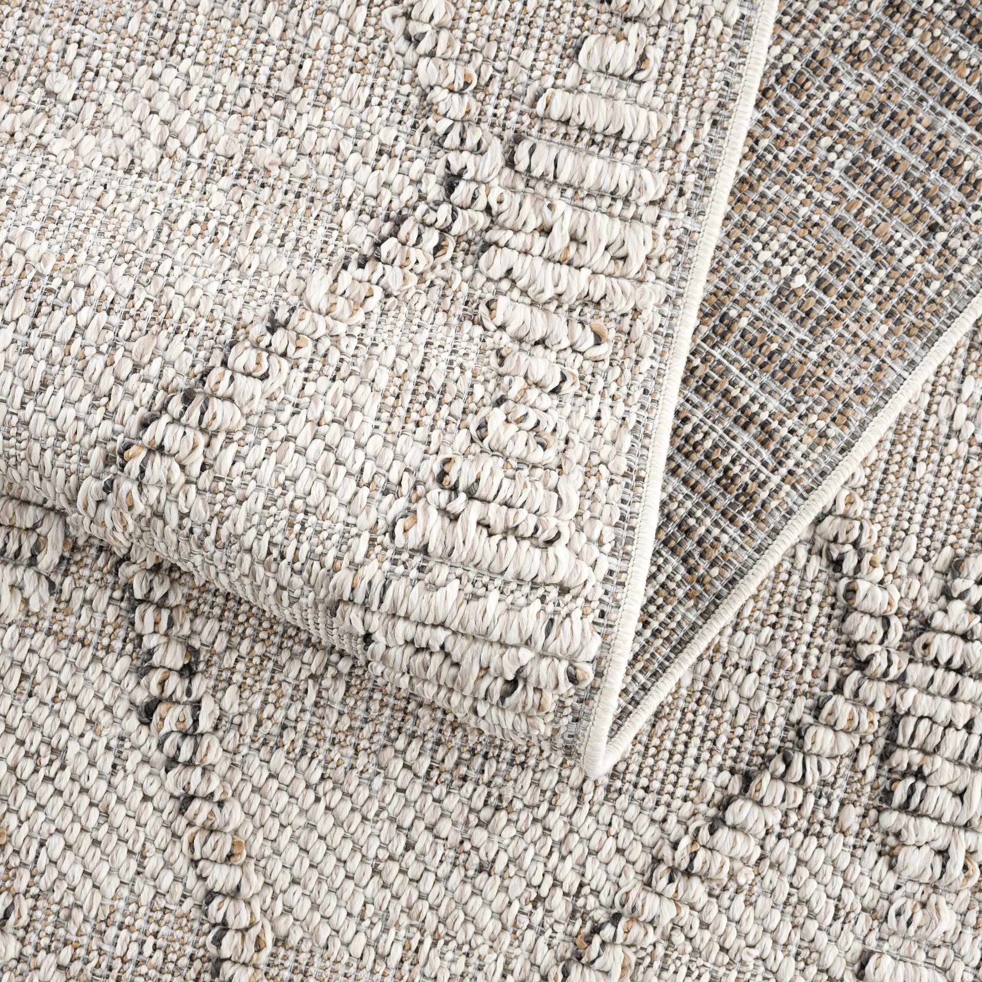 Nyla Bone Indoor & Outdoor Rug