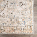 Standon Vintage Flat Pile Washable Rug