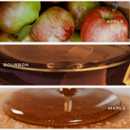 Apple Maple Bourbon Soy Candle - Tan Matte Jar - 15 oz