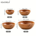 Acacia Wooden Salad Bowl