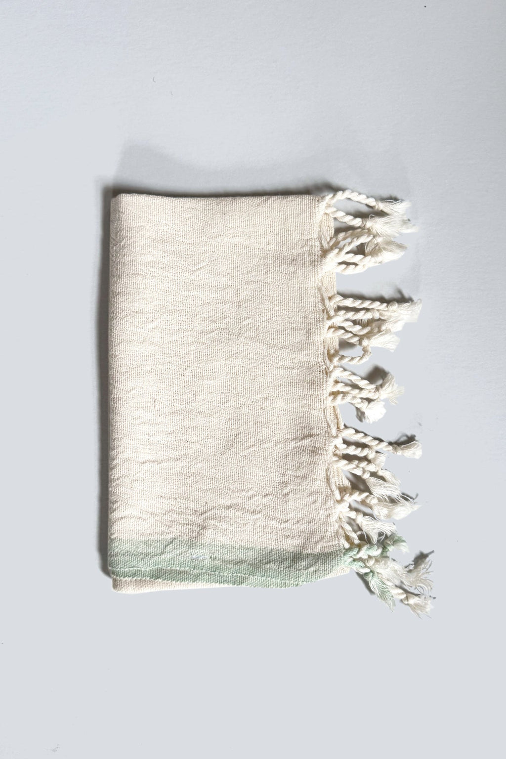 Sage Ivory Hand Towel