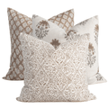 Lenox Pillow Combination | Set of Three Pillow Covers