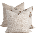 Carlisle Pillow Combination | Set of Three Pillow Covers