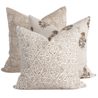 Carlisle Pillow Combination | Set of Three Pillow Covers