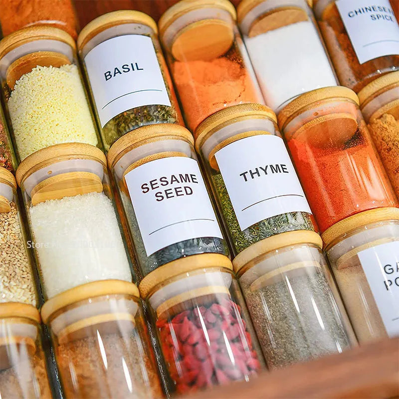 Glass Food Storage Jar with Lid