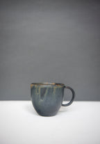 Rust Stoneware Coffee Mug