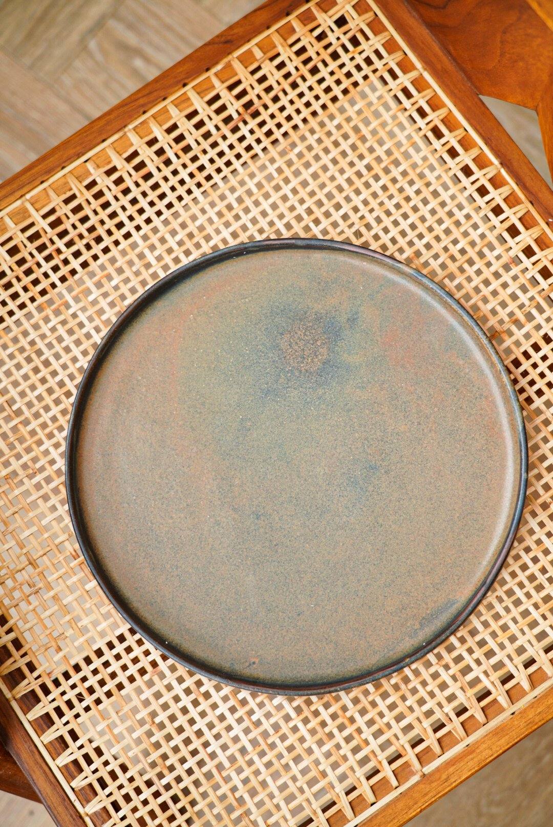 Stoneware Rust Dinner Plates