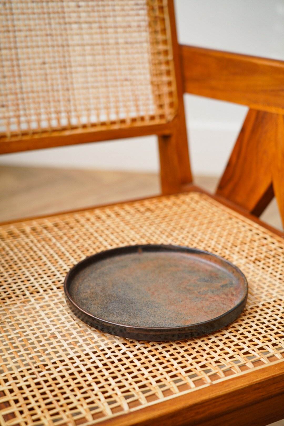 Stoneware Rust Dinner Plates