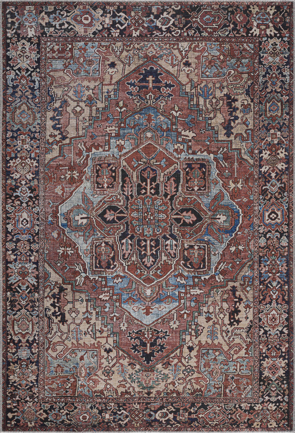 Neyland Washable Area Rug