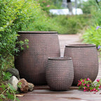 Stone Nest Textured Planter