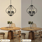 Farmhouse Candle Chandelier