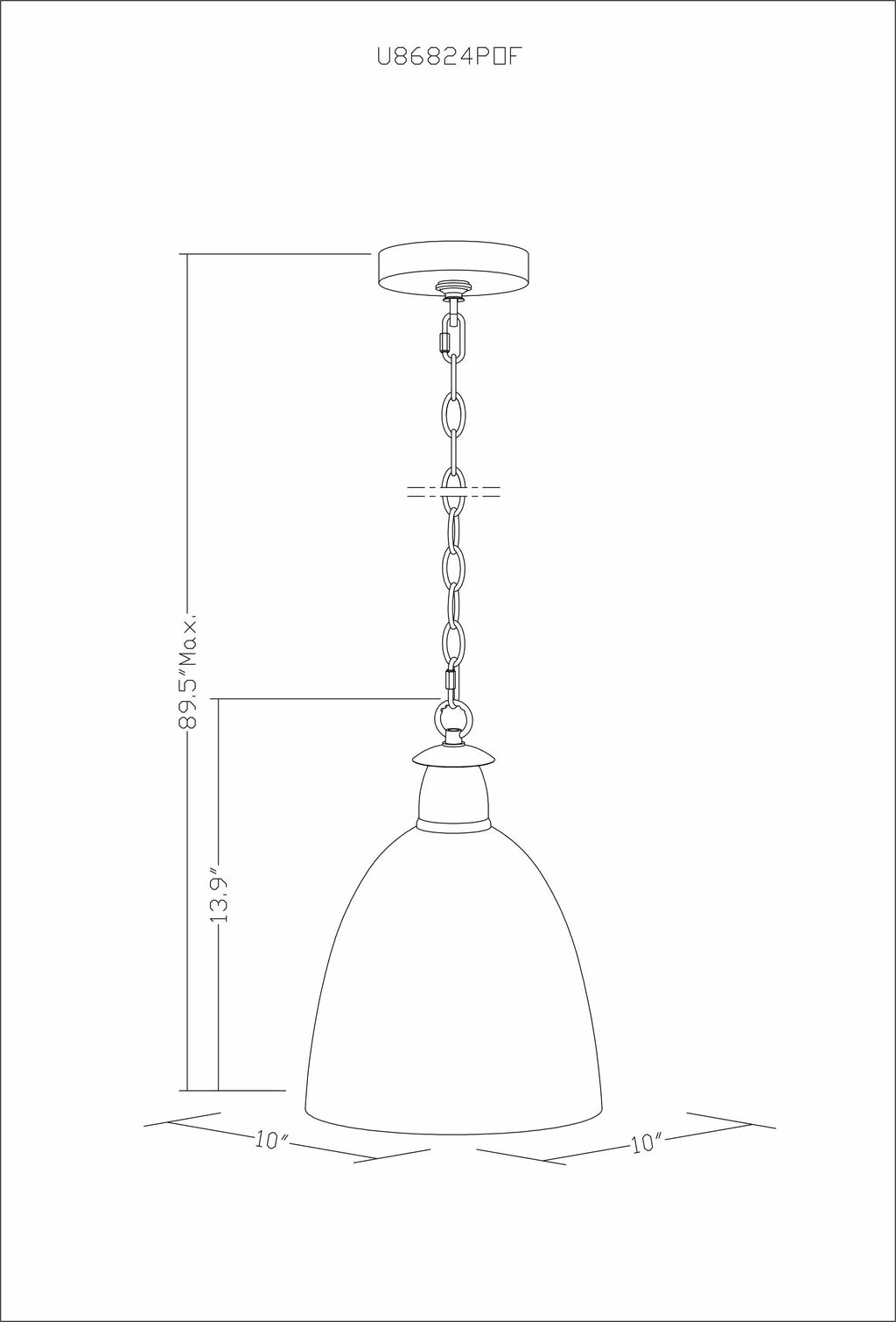 Baay Ceiling Light