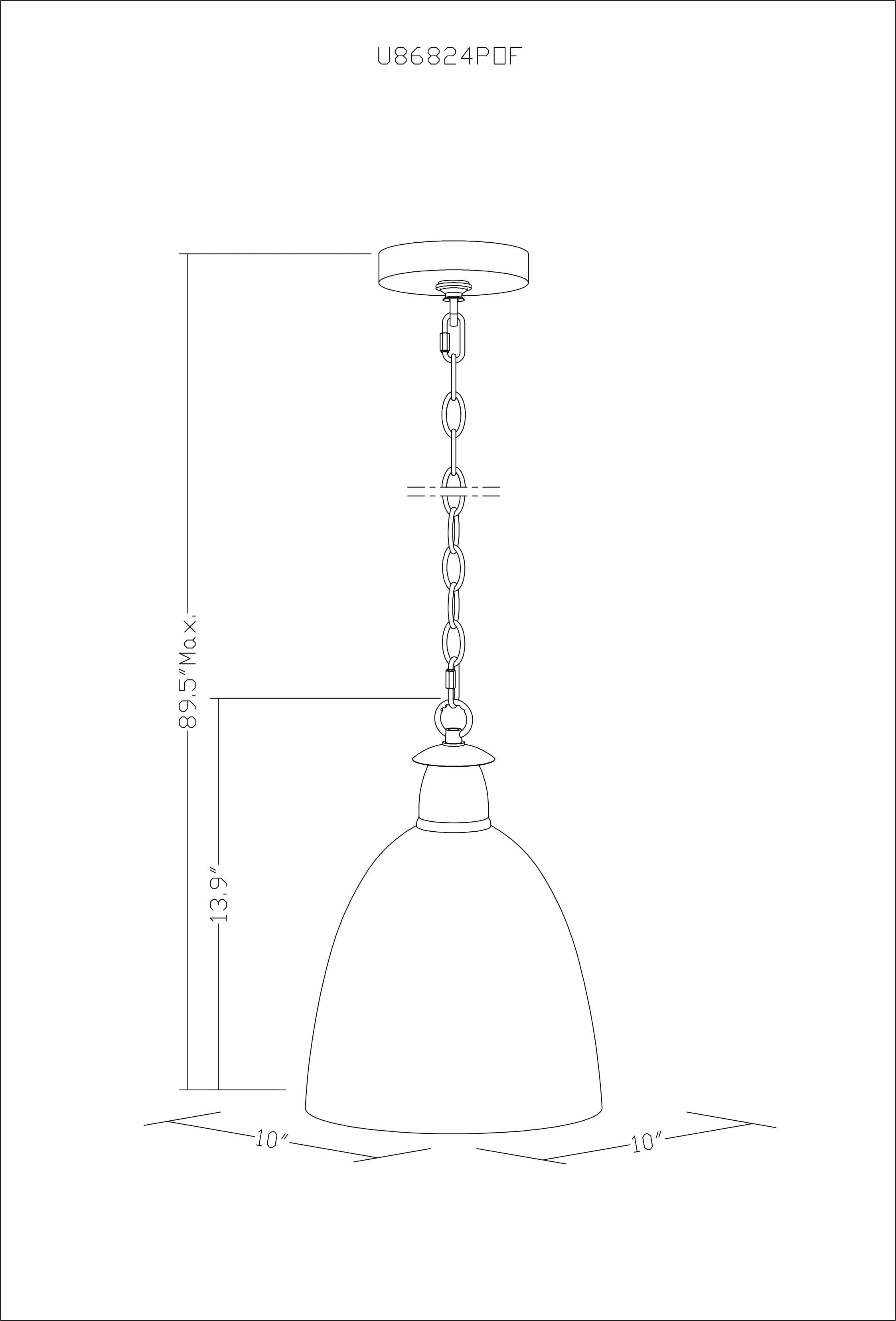 Baay Ceiling Light