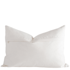 Mariella Floral Block Printed Pillow Cover | Mustard | Lumbar