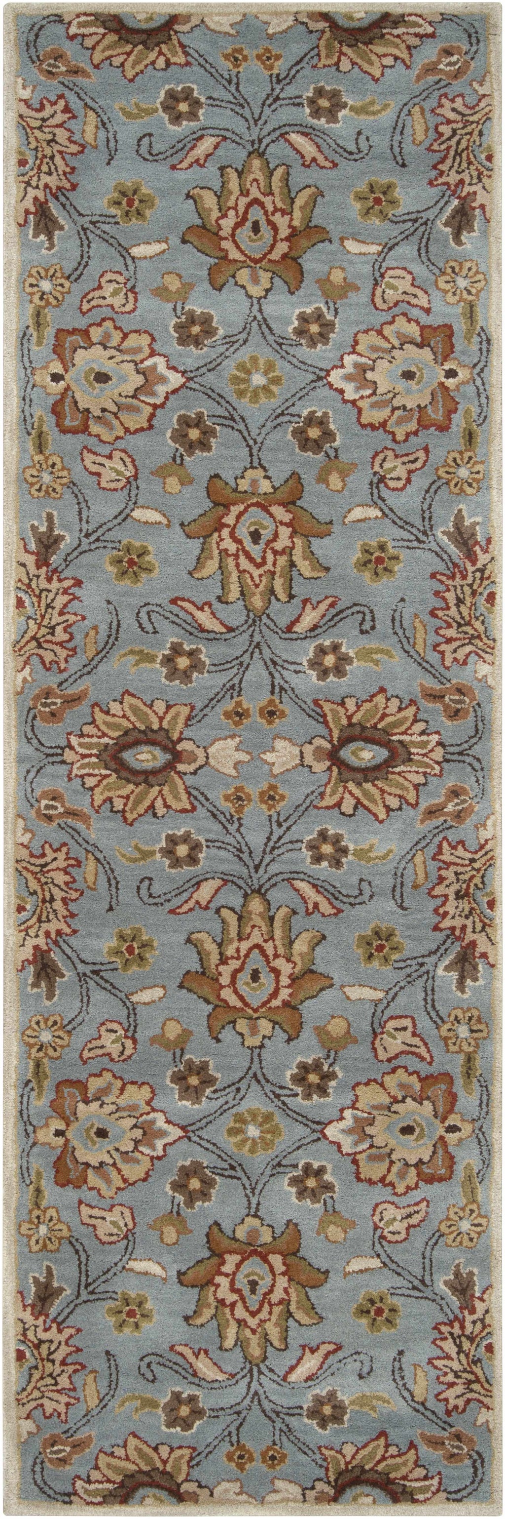 Conesus Hand Tufted Gray Area Rug