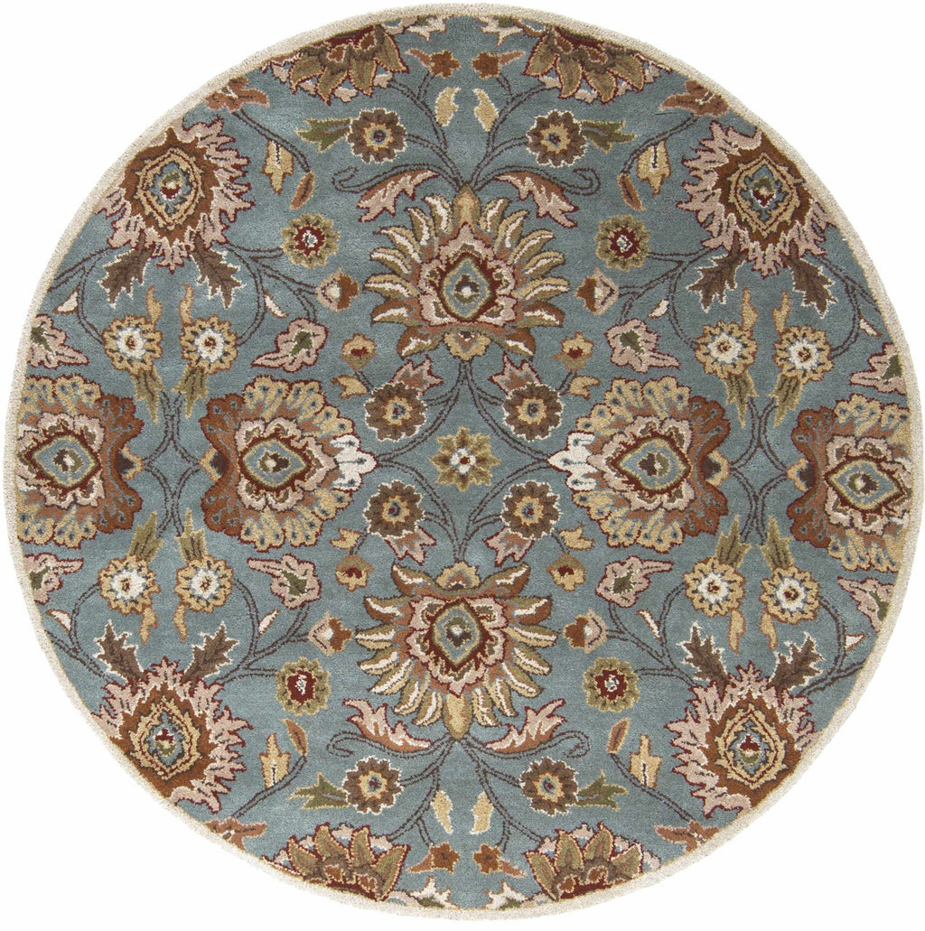 Conesus Hand Tufted Gray Area Rug