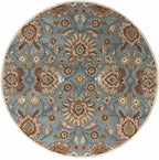 Conesus Hand Tufted Gray Area Rug
