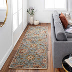 Conesus Hand Tufted Gray Area Rug