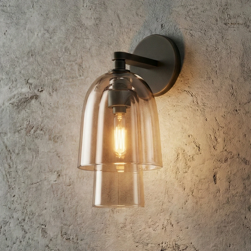 Bloomz Glass Flute Sconce