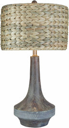 Seagrass Resin Table Lamp