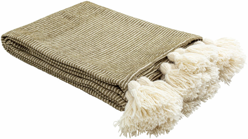 Camabatela Olive Throw Blanket-2