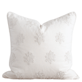 Arden Embroidered Pillow Cover | Natural